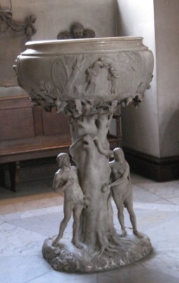 Blake baptismal font